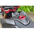 CNC Racing Carbon Fiber Fuel Tank Top Cover for the Ducati Hypermotard 698 Mono CNC Racing Carbon Fiber Fuel Tank Top Cover for the Ducati Hypermotard 698 Mono